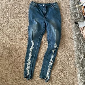 Donne par dieu jeans medium used once high waist